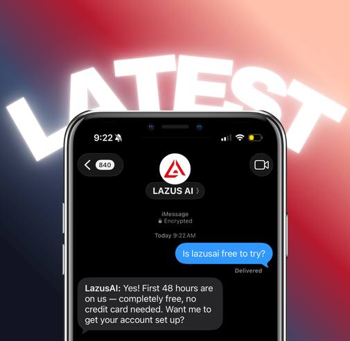 LazusAI — AI receptionist booking via iMessage